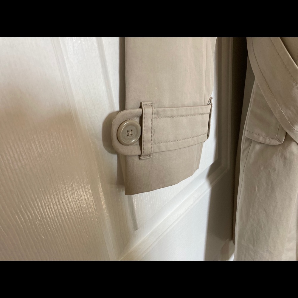 Banana Republic Double Breast Trench Coat XS - Picture 4 of 7